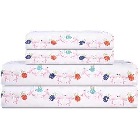 Whimsical Print Microfiber Sheet Set - Image 4