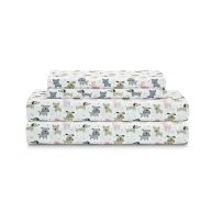 Whimsical Print Microfiber Sheet Set