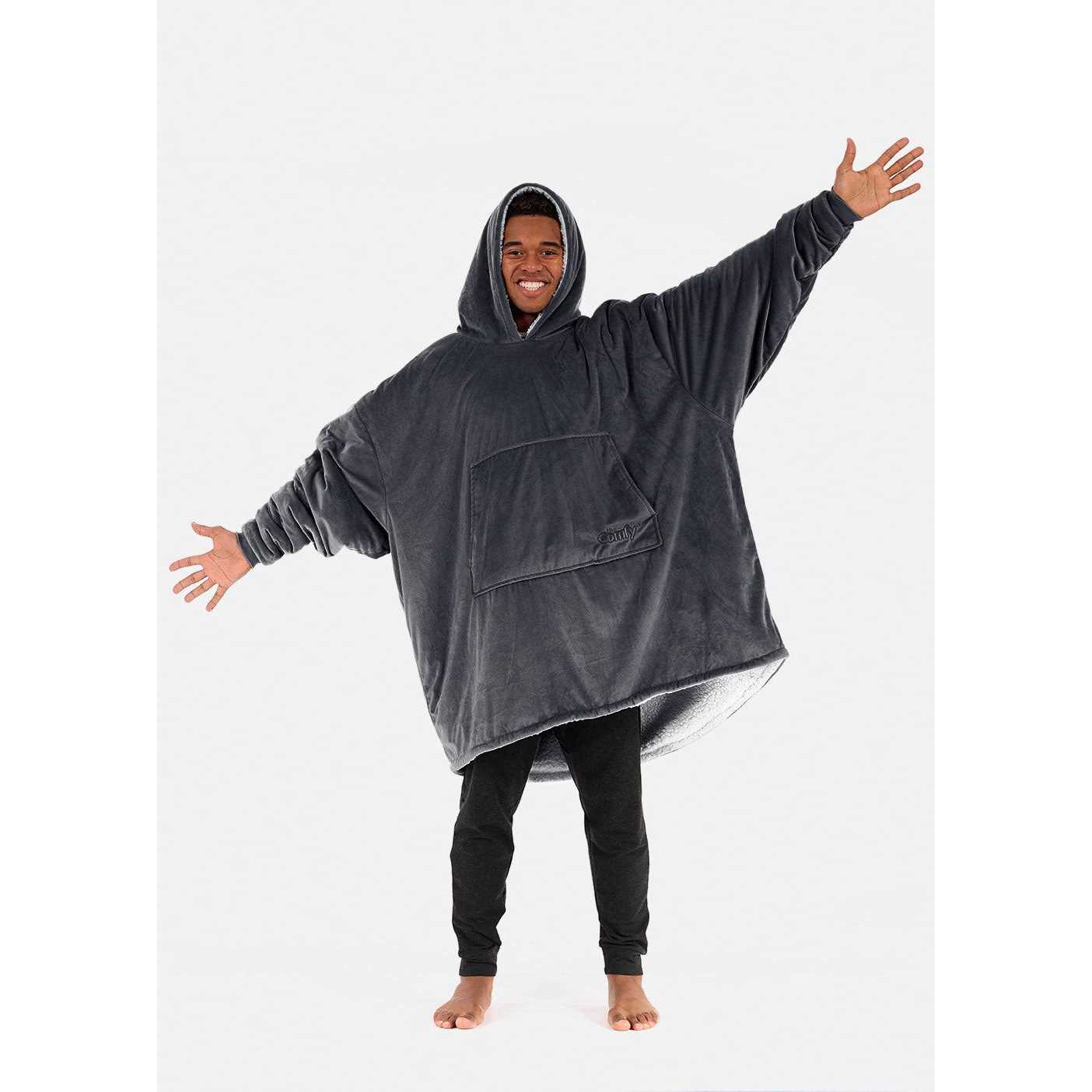 The Comfy Original Oversized Microfiber & Sherpa Wearable Blanket - Image 5
