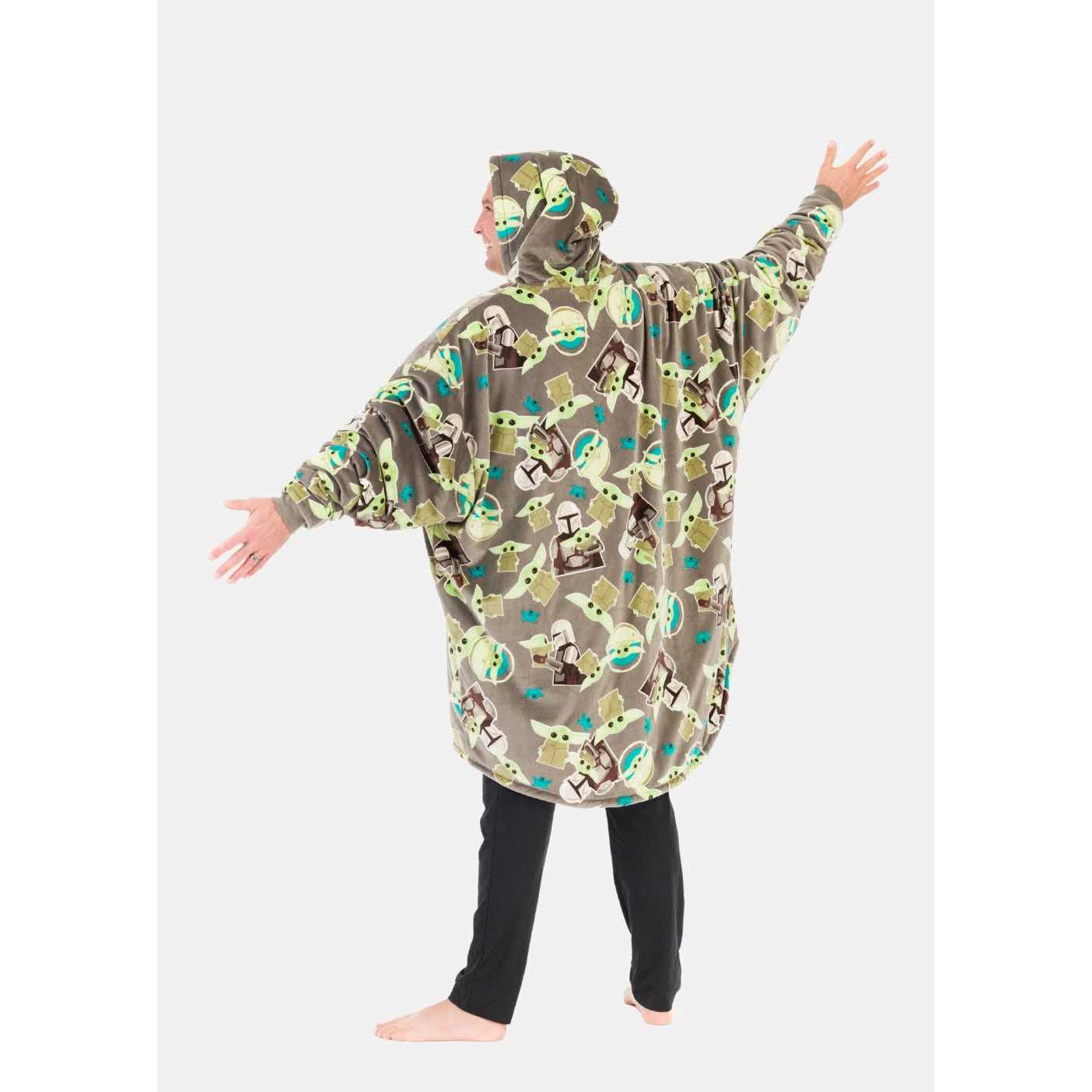 The Comfy Original Oversized Microfiber & Sherpa Wearable Blanket - Image 4