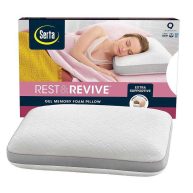 Serta Rest & Revive Gel Memory Foam Pillow