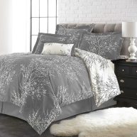 Spirit Linen Foliage Comforter Set