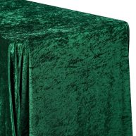 Velvet Rectangular Tablecloth Size 90 x
