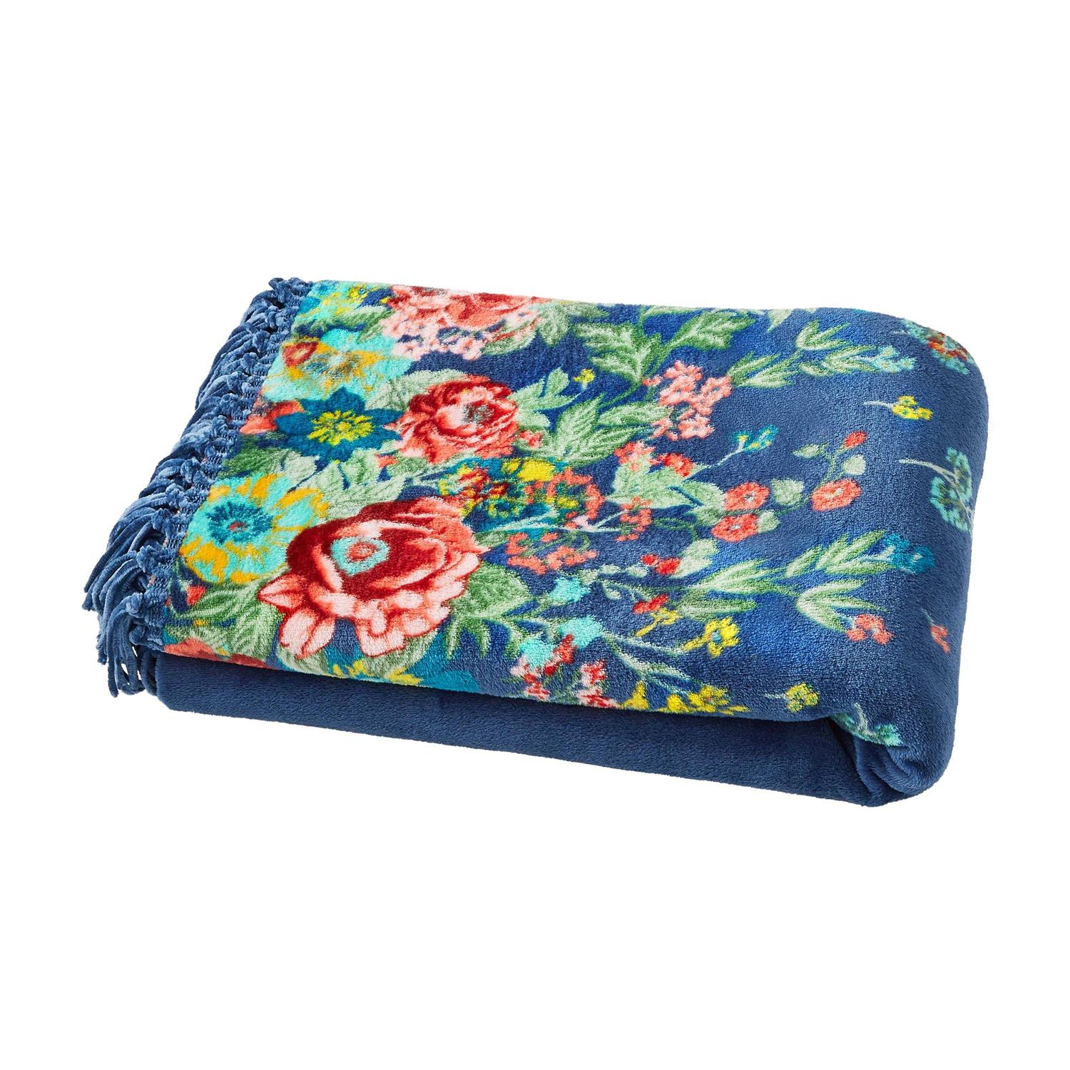 The Pioneer Woman Plush Reversible Throw