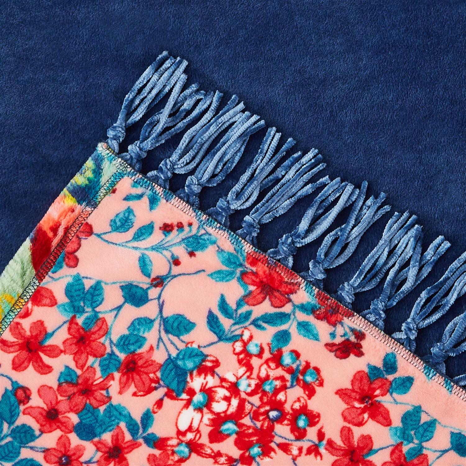 The Pioneer Woman Plush Reversible Throw - Image 2