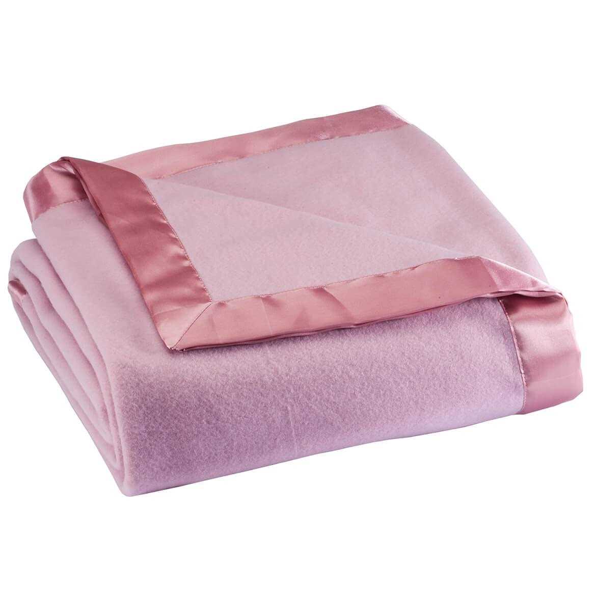 Satin Fleece Blanket by OakRidge