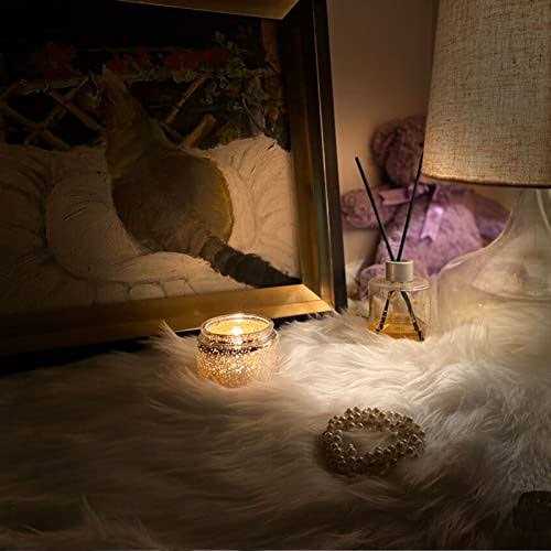 Table Runner Thanksgiving Modern Small White Fur Table Party Birthday Christmas Friendsgiving Wedding Dinning Table - Image 2