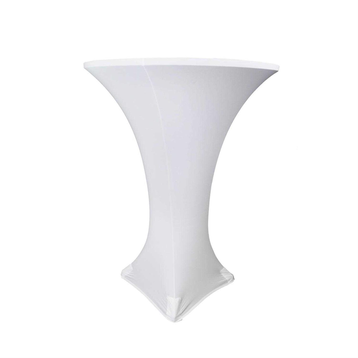 Spandex Cocktail Table Cover Round