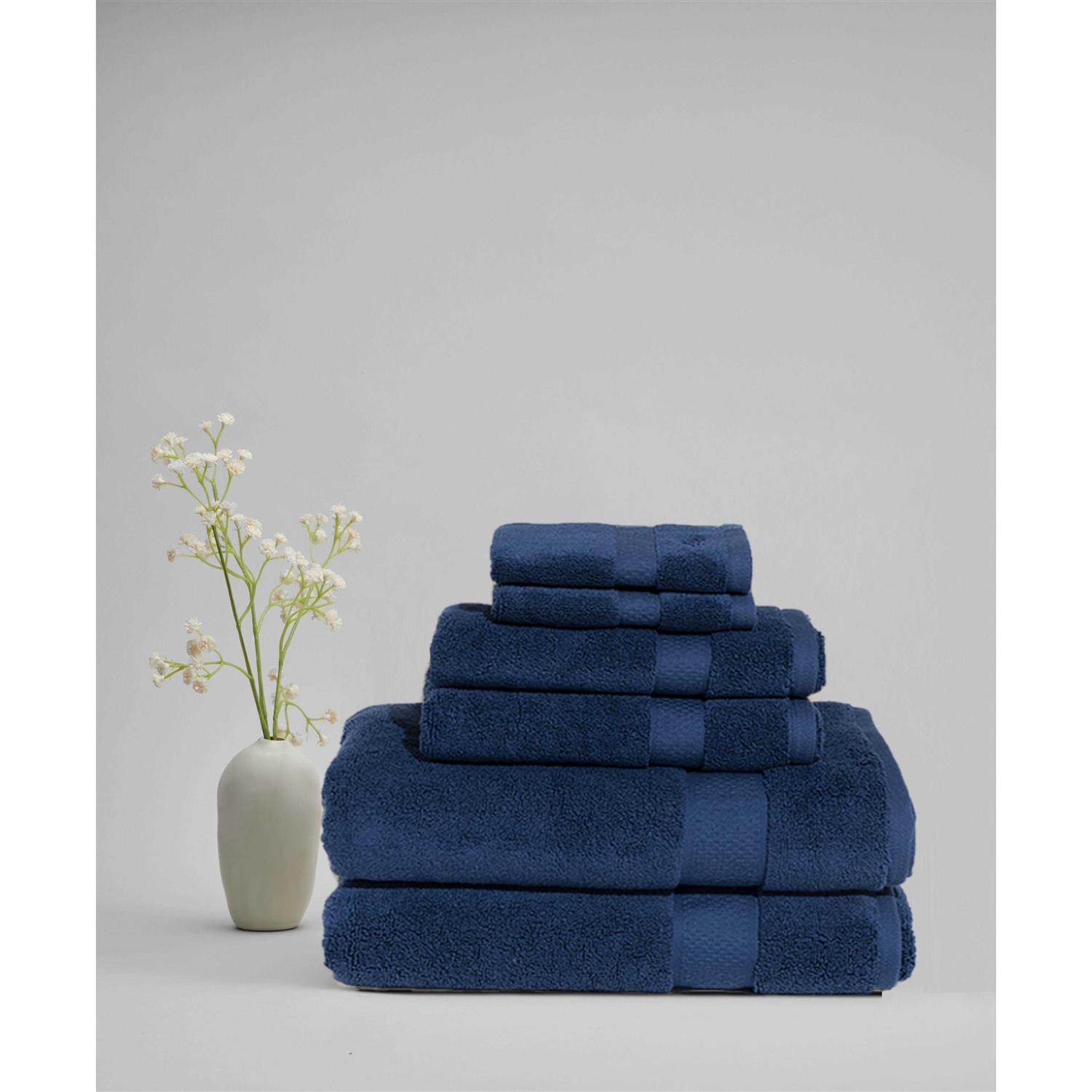 Royal Velvet Signature Solid 6 Piece Towel Set