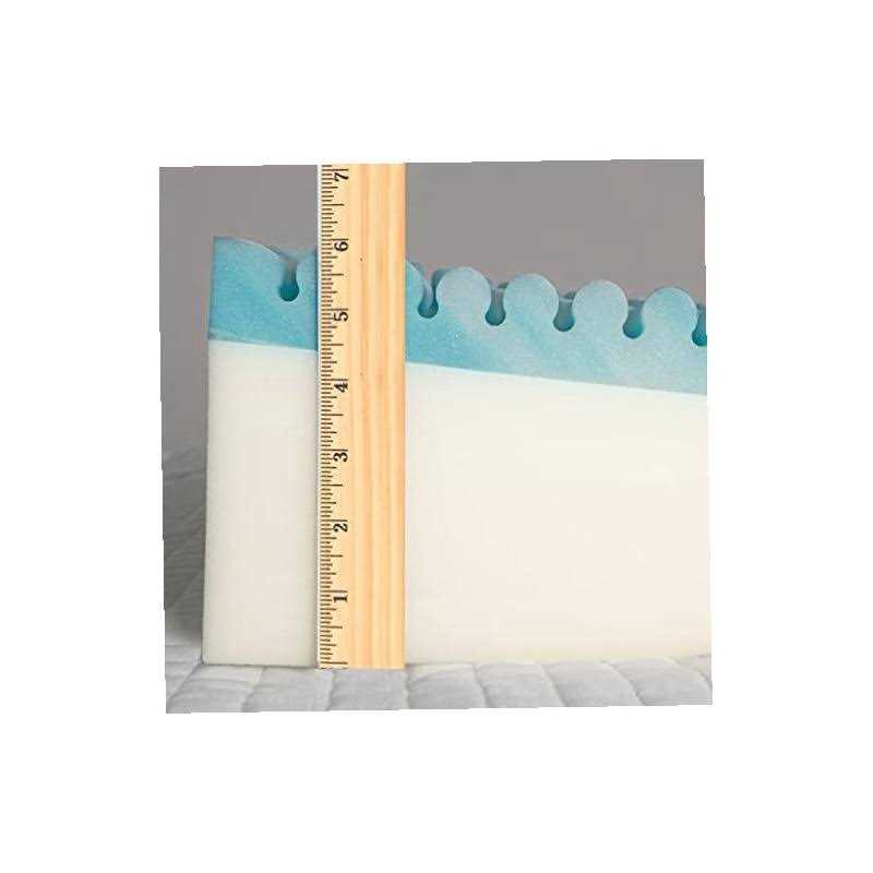 Thomasville Gel Cooling Memory Foam Body Wedge Pillow with Dual Foam Constructio - Image 2