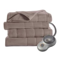 Sunbeam Electric Heated Fleece Blanket