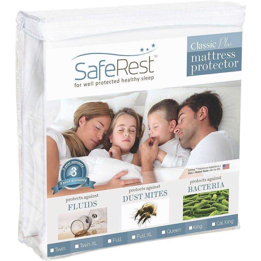 Saferest Hypoallergenic Waterproof Mattress Protector
