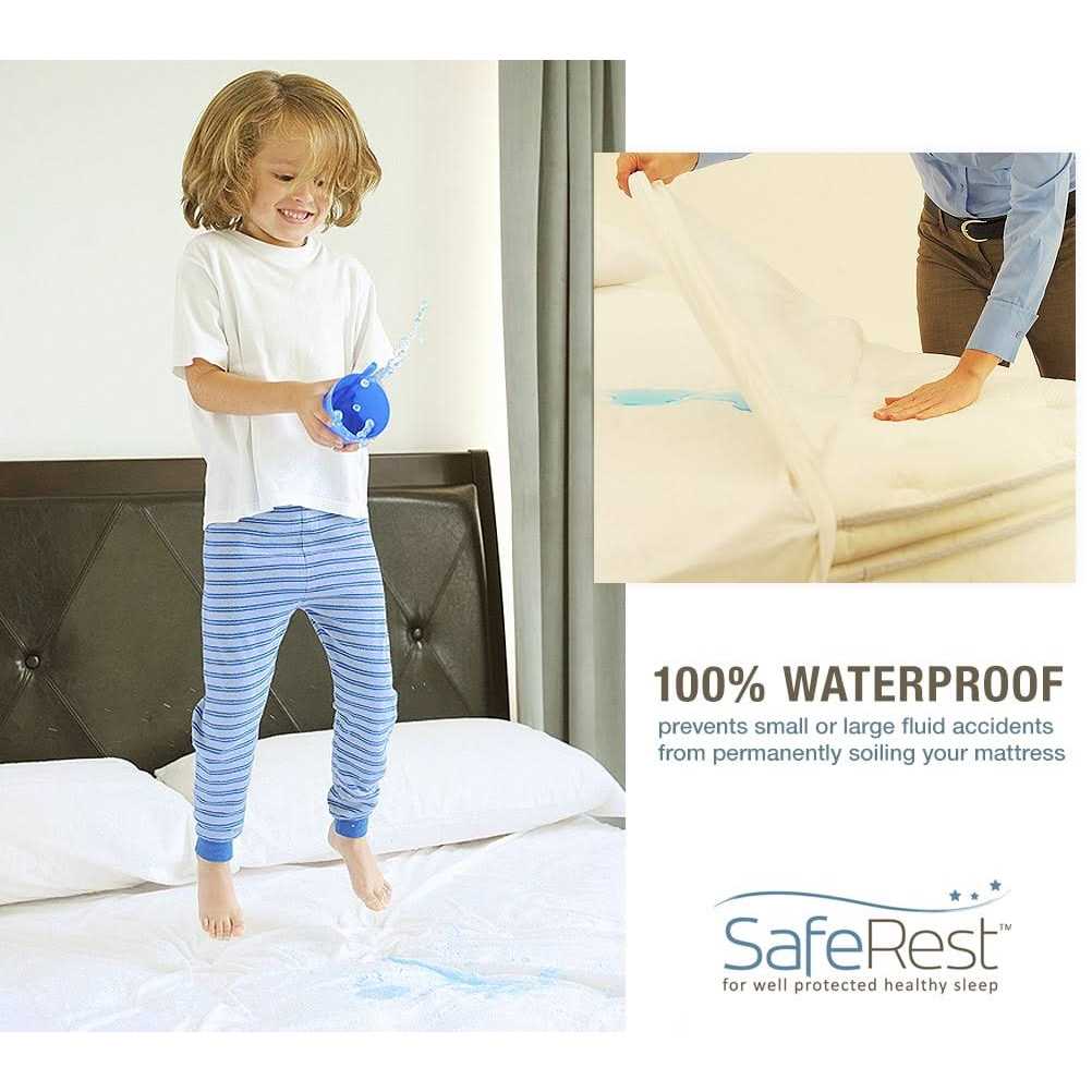 Saferest Hypoallergenic Waterproof Mattress Protector - Image 2