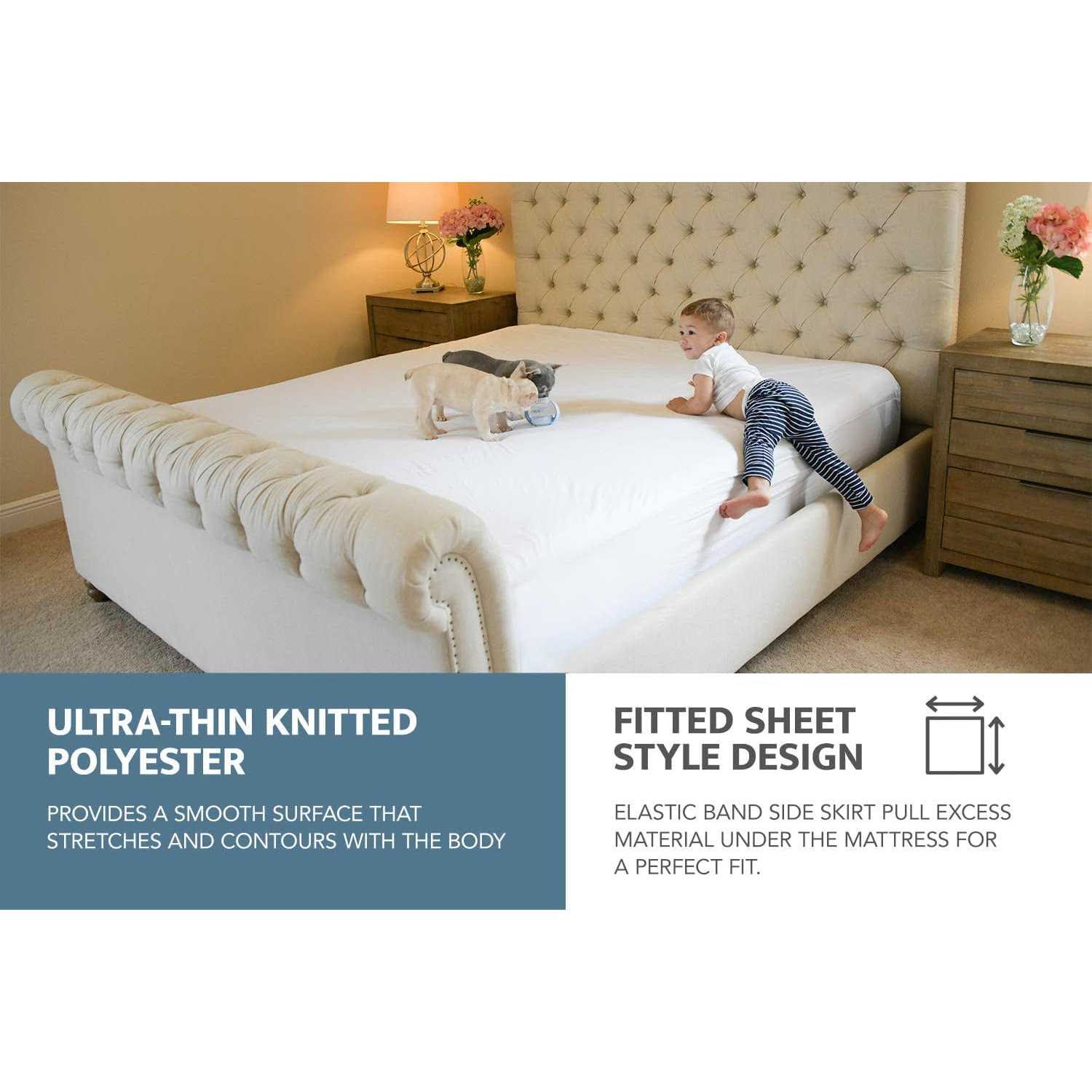 Saferest Hypoallergenic Waterproof Mattress Protector - Image 5