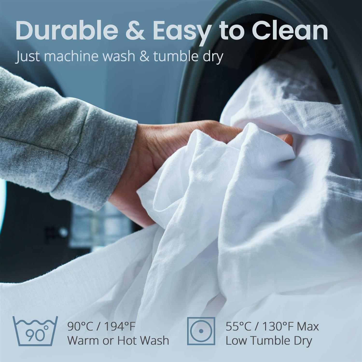 Saferest Hypoallergenic Waterproof Mattress Protector - Image 2