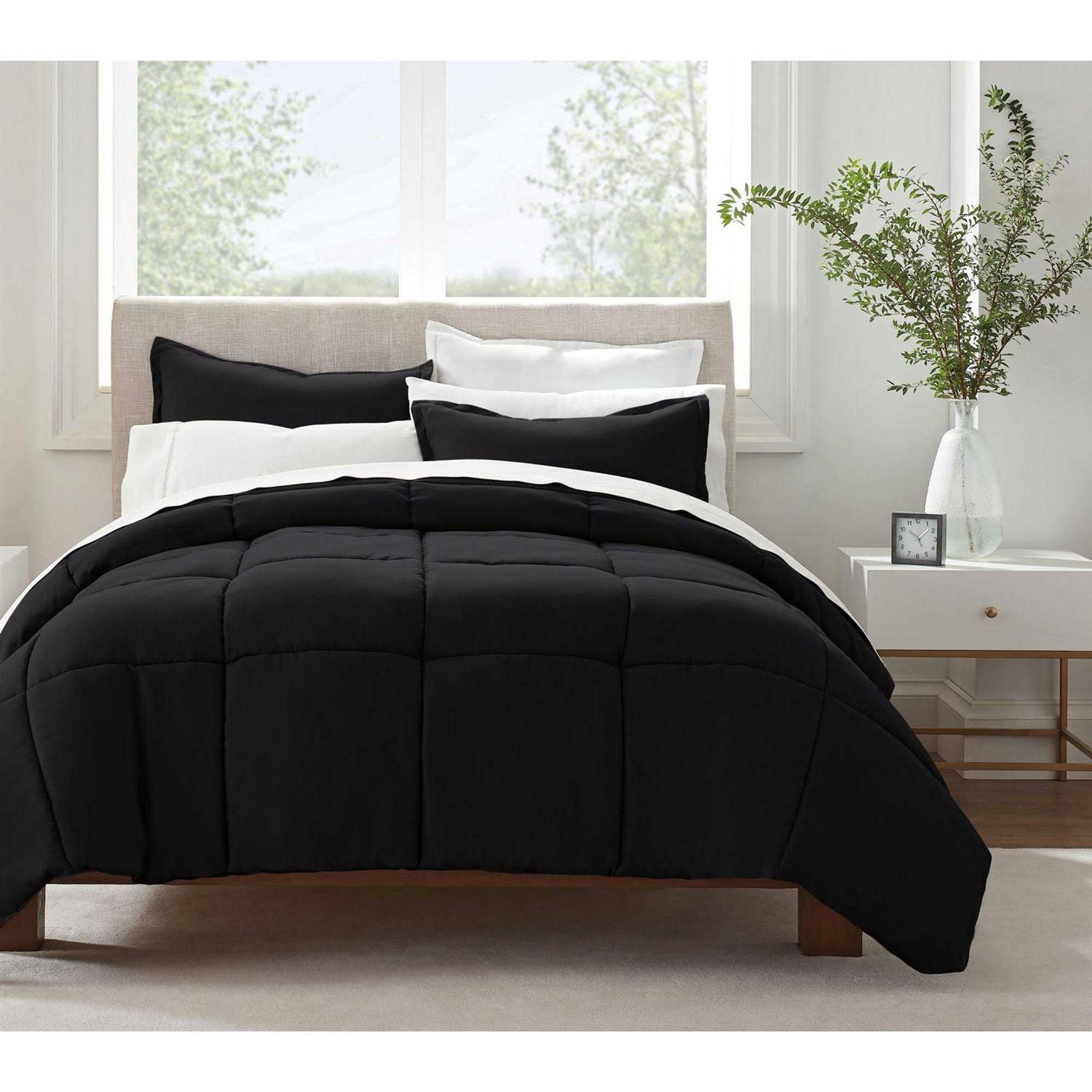 Serta Simply Clean Antimicrobial 3 Piece Comforter Set - Image 5