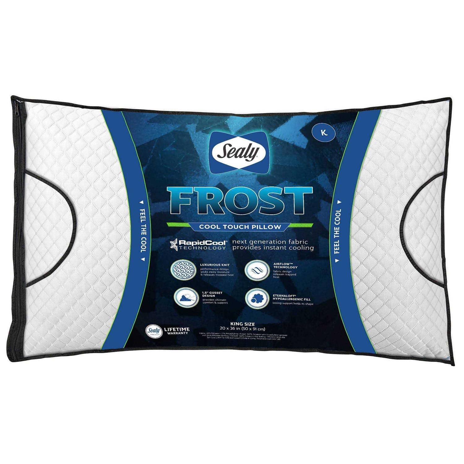 Sealy Frost Cool Touch Pillow
