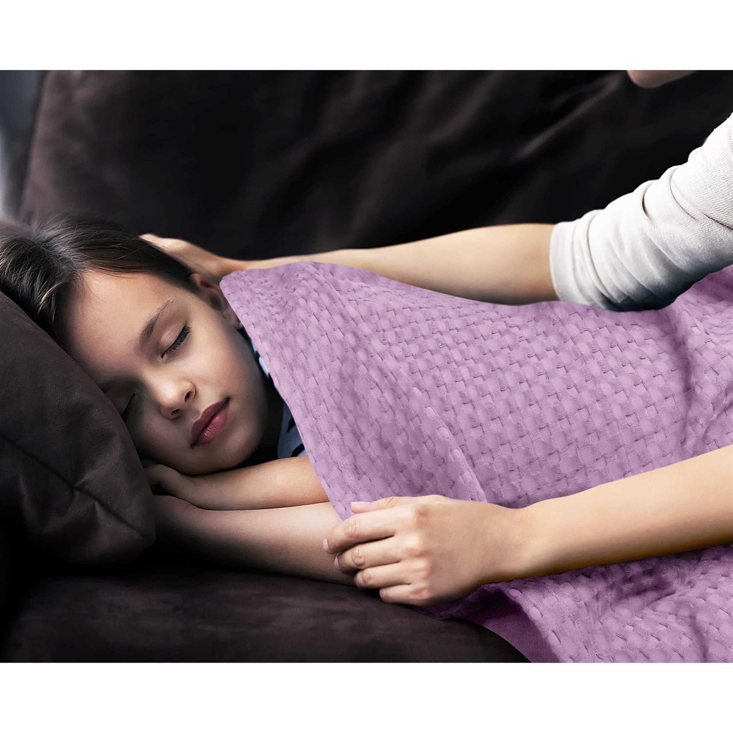 Utopia Bedding Cotton Waffle Blanket 300 GSM Soft Lightweight Breathable Bed Blanket - Image 5