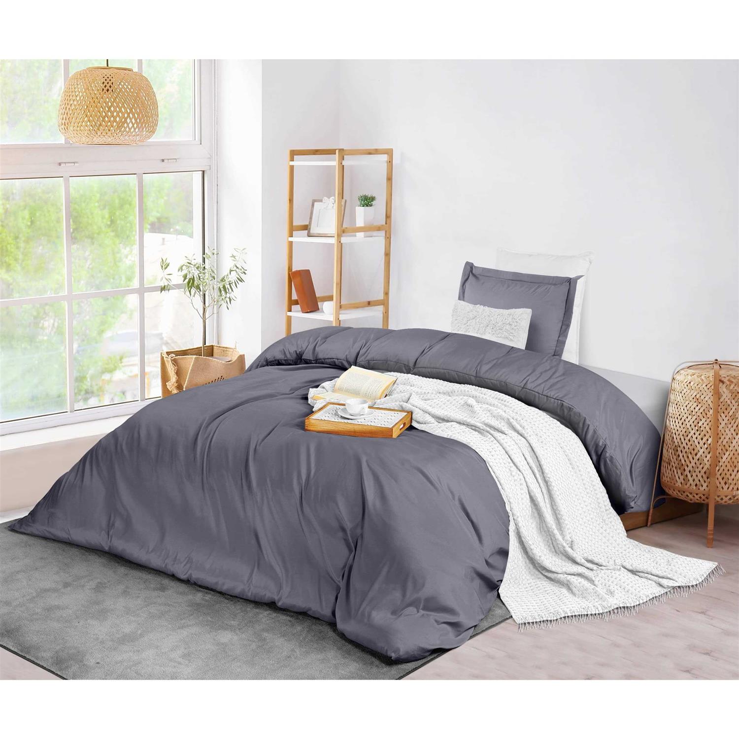 Utopia Bedding Duvet Cover Size Set 1 Duvet Cover with 2 Pillow Shams - Image 5