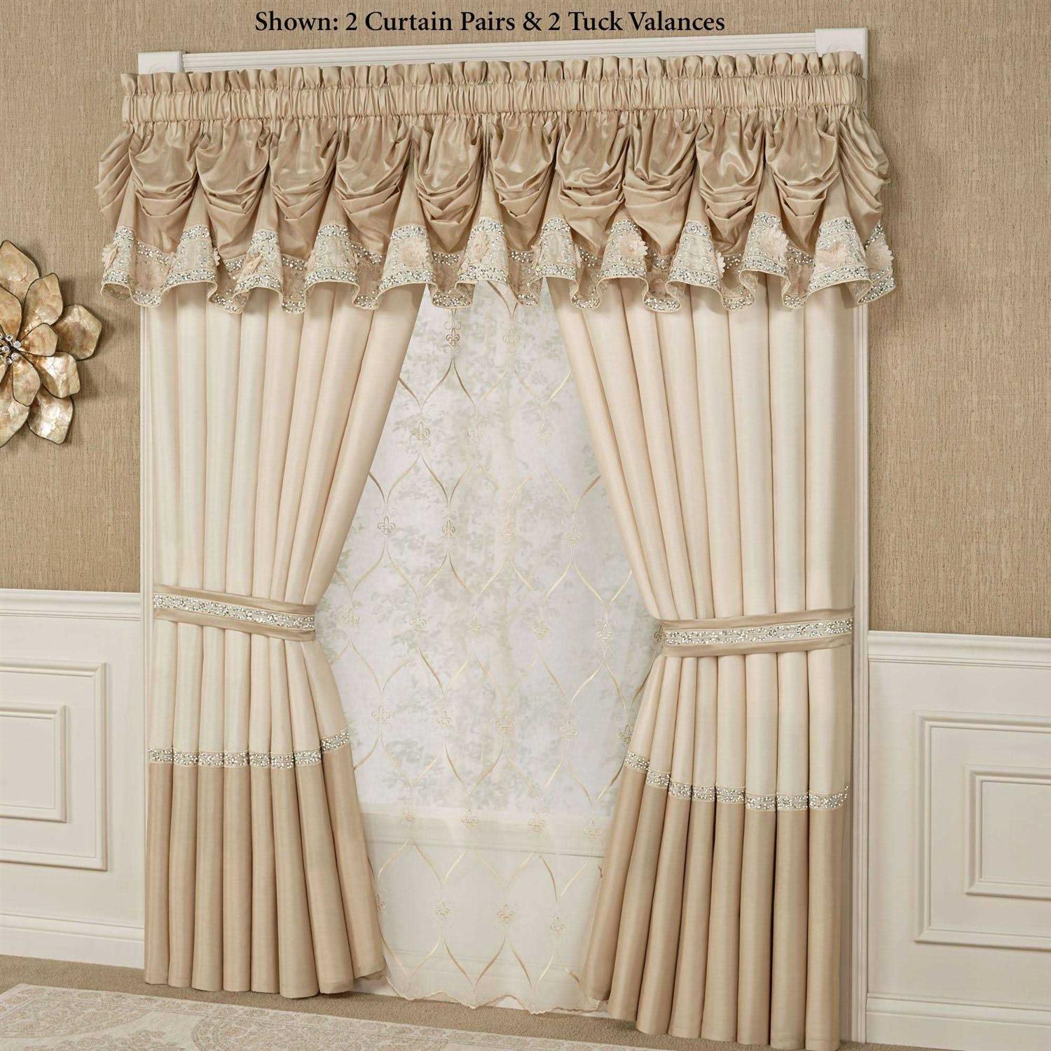 Touch of Class Elegante Faux Silk Luxury Sequined Comforter Set - Image 4