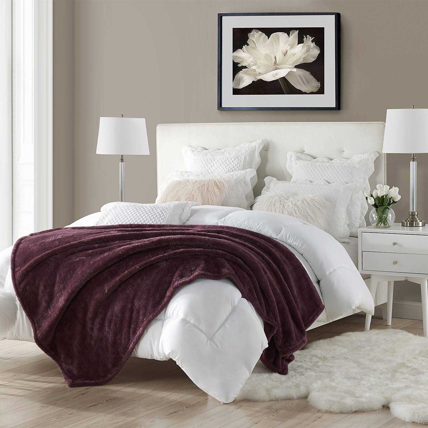 Swift Home Oversized Plush Faux Fur Throw