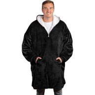 Trekki Oversized Hoodie Blanket Sweatshirt Wearable Blanket Hoodie Men Women with Zip