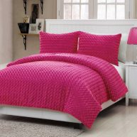 VCNY Rose Fur Comforter Set
