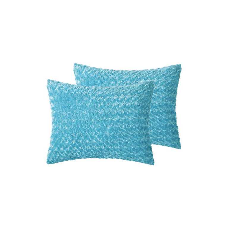 VCNY Rose Fur Comforter Set - Image 5