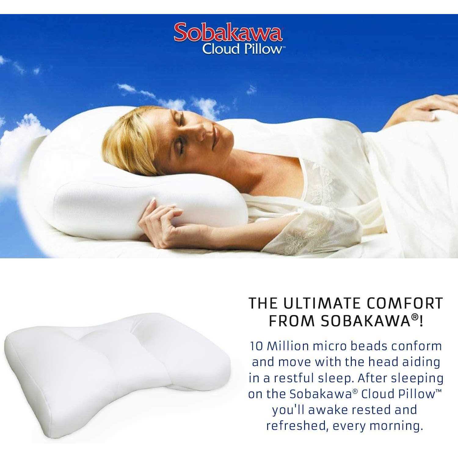 Sobakawa Cloud Pillow with Micro Bead Fill - Image 5
