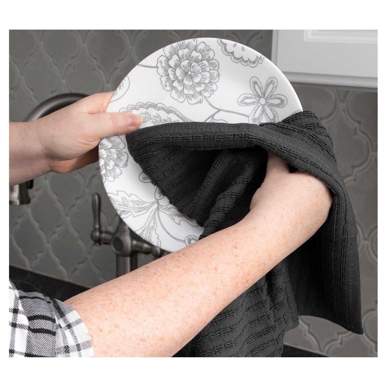 Ritz Royale Solid Cotton Kitchen Towels 2-Pack - Image 4