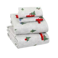 Sleepdown 100% Cotton Flannel Sheets Super Soft Heavyweight Double Brushed