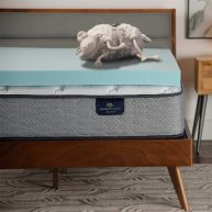 Serta Cooling Mattress Topper Memory Foam
