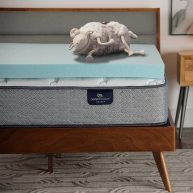 Serta Cooling Mattress Topper Memory Foam