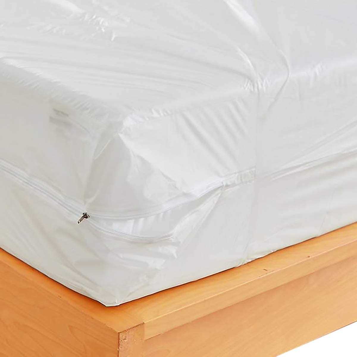 Waterproof Zippered Plastic Mattress Protector Encasement