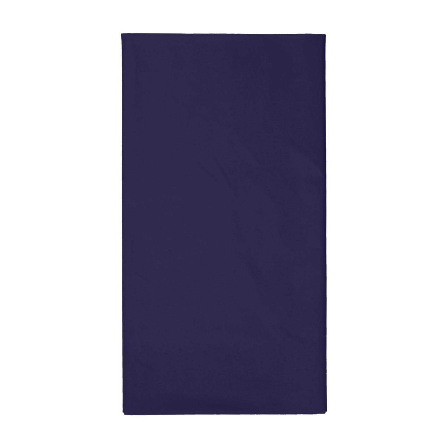 Spritz Solid Table Cover Navy Blue - Image 2