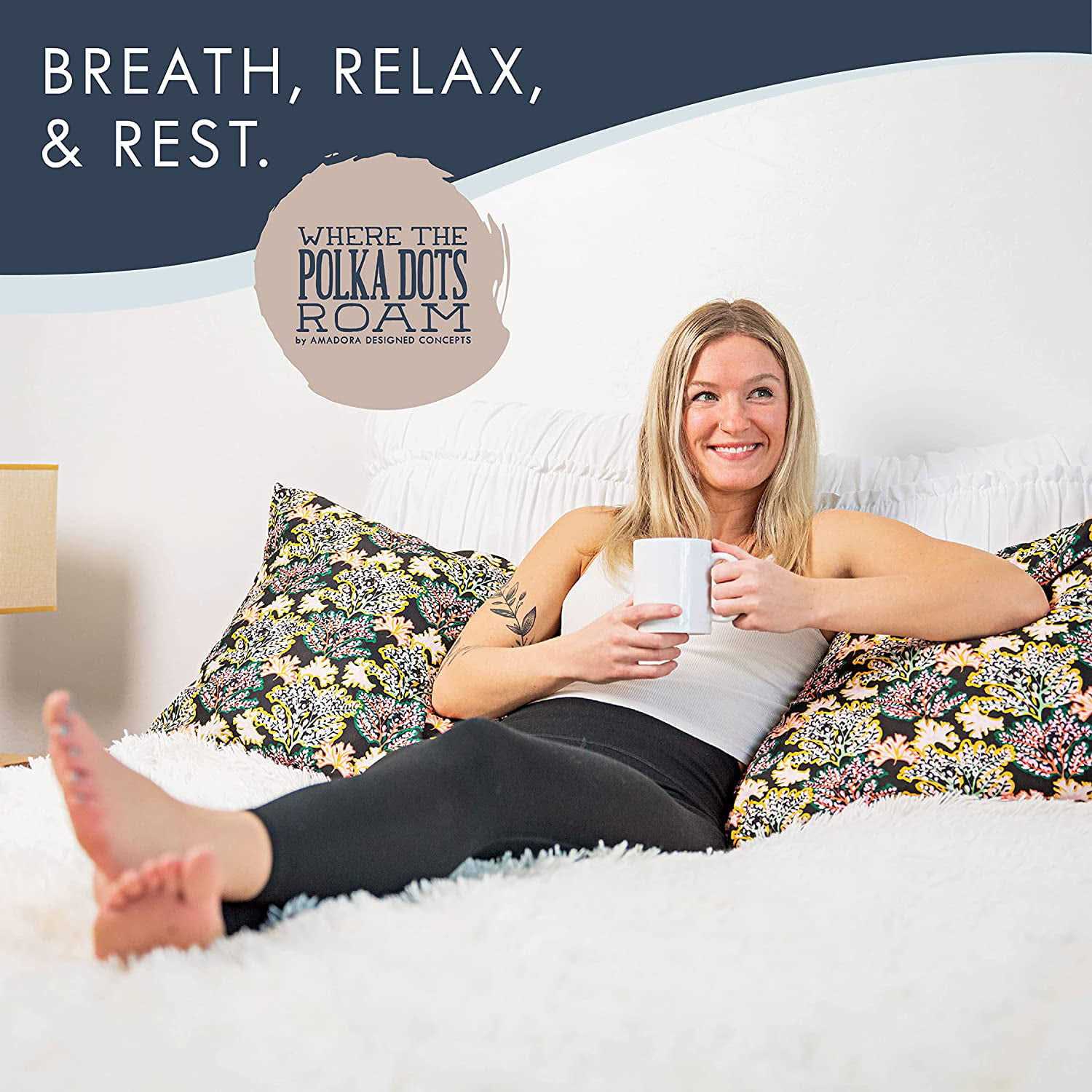 Where The Polka Dots Roam Colorful Tie Dye Bedding Set, Queen Sheets for Girls, Kids, Teens and Adults, Wrinkle Resistant, Super Soft Bed Sheets. - Image 2