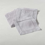 Saro Square Hemstitched Napkin