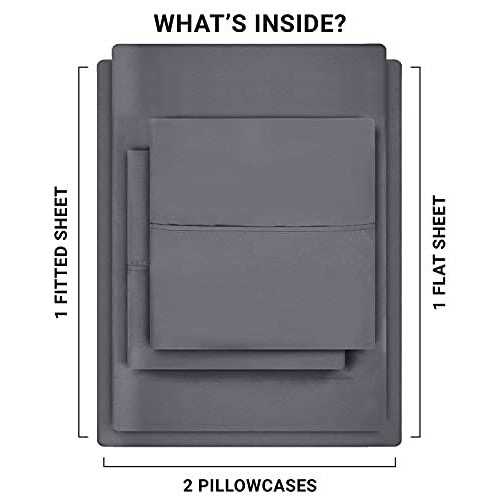 Utopia Bedding Bed Sheets Set 4 Piece Bedding - Image 5