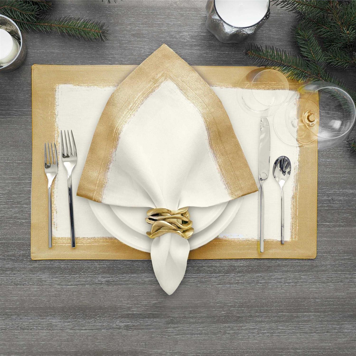 Villeroy Boch Metallic Brushstroke Placemats - Image 3