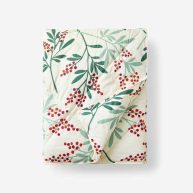 The Company Store LoftAIRE Holiday Throw Blanket Blue/ Green