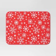Wondershop Christmas Snowflake Placemat Red