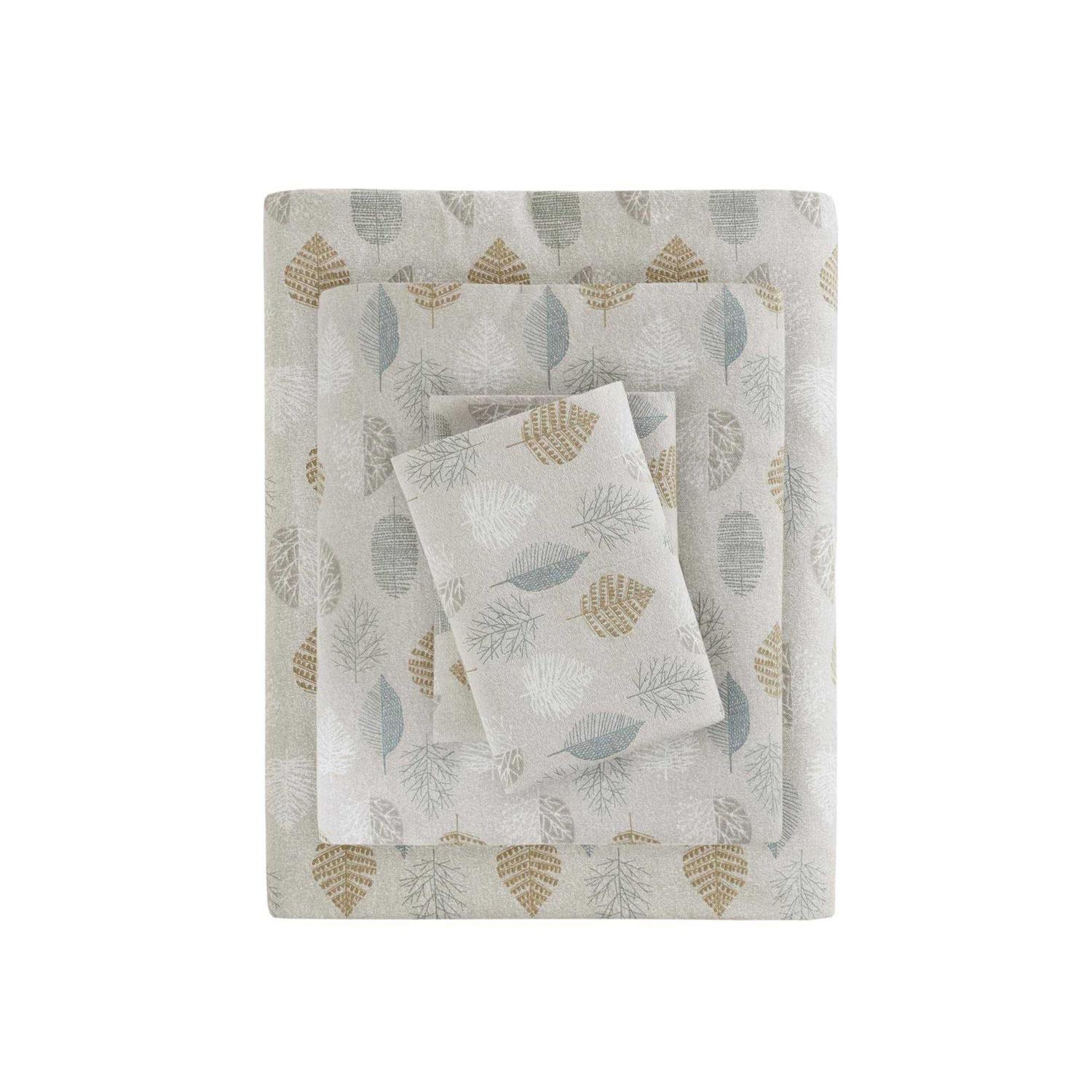 True North by Sleep Philosophy Cozy Cotton Flannel Printed Sheet Set - Image 3