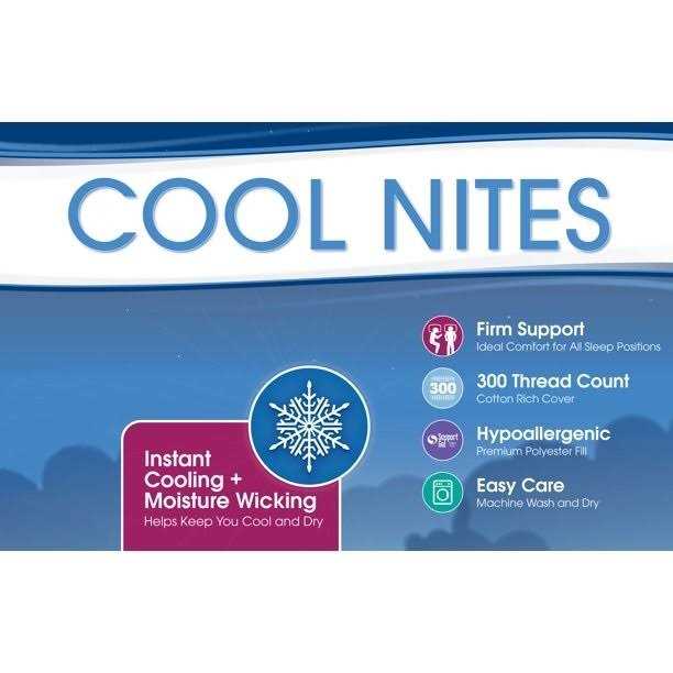 Sertapedic Cool Nites Bed Pillow - Image 3
