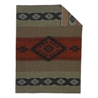 White River Home Upper Mesa Falls Reversible Wool Blanket