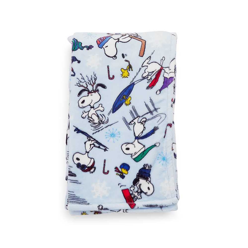 Vera Bradley Peanuts Plush Throw Blanket