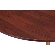 Wood Grain Vinyl Elasticized Table Cover