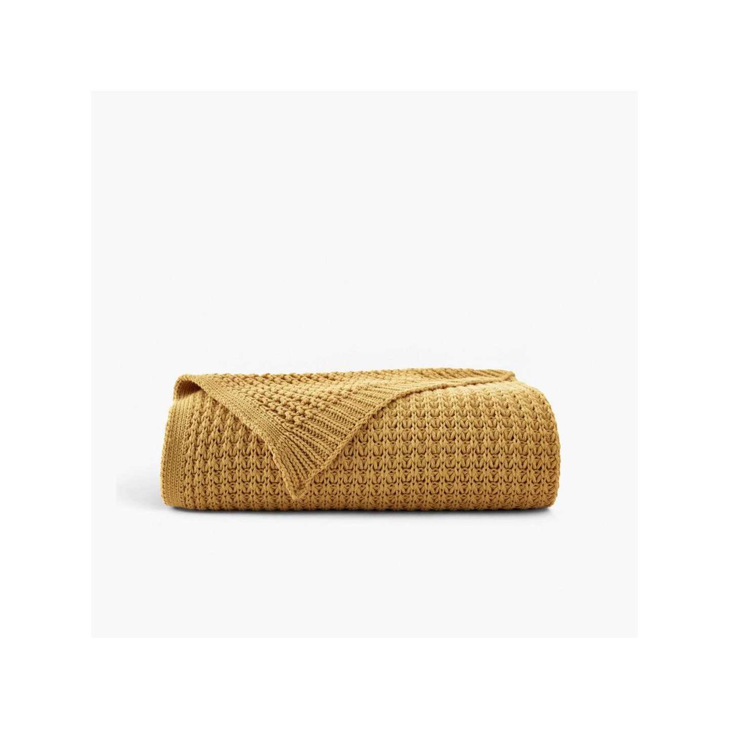 Truly Soft 50×60 Chunky Knit Organic Throw Blanket - Image 4