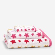 The Company Store Star Cotton Bath Towel Pink Size