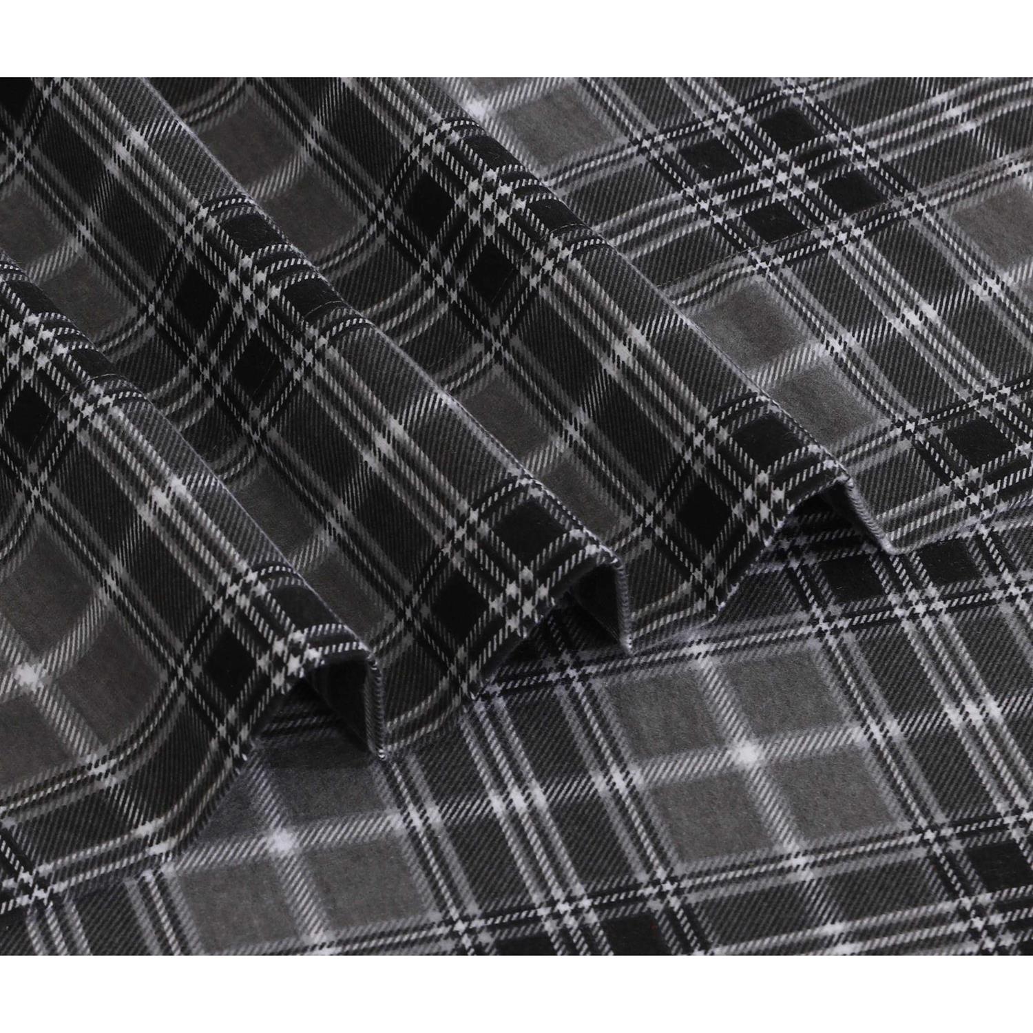 Ruvanti 100% Cotton 4 Pcs Flannel Sheets - Image 3
