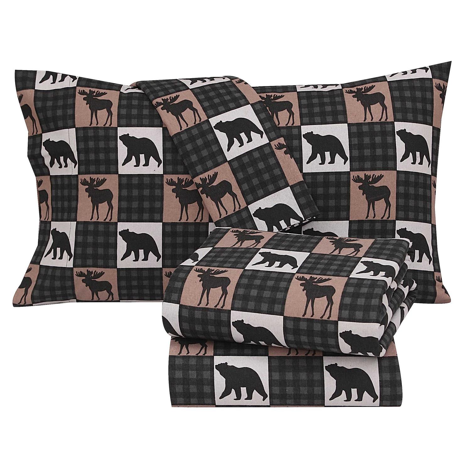 Ruvanti 100% Cotton 4 Pcs Flannel Sheets - Image 5